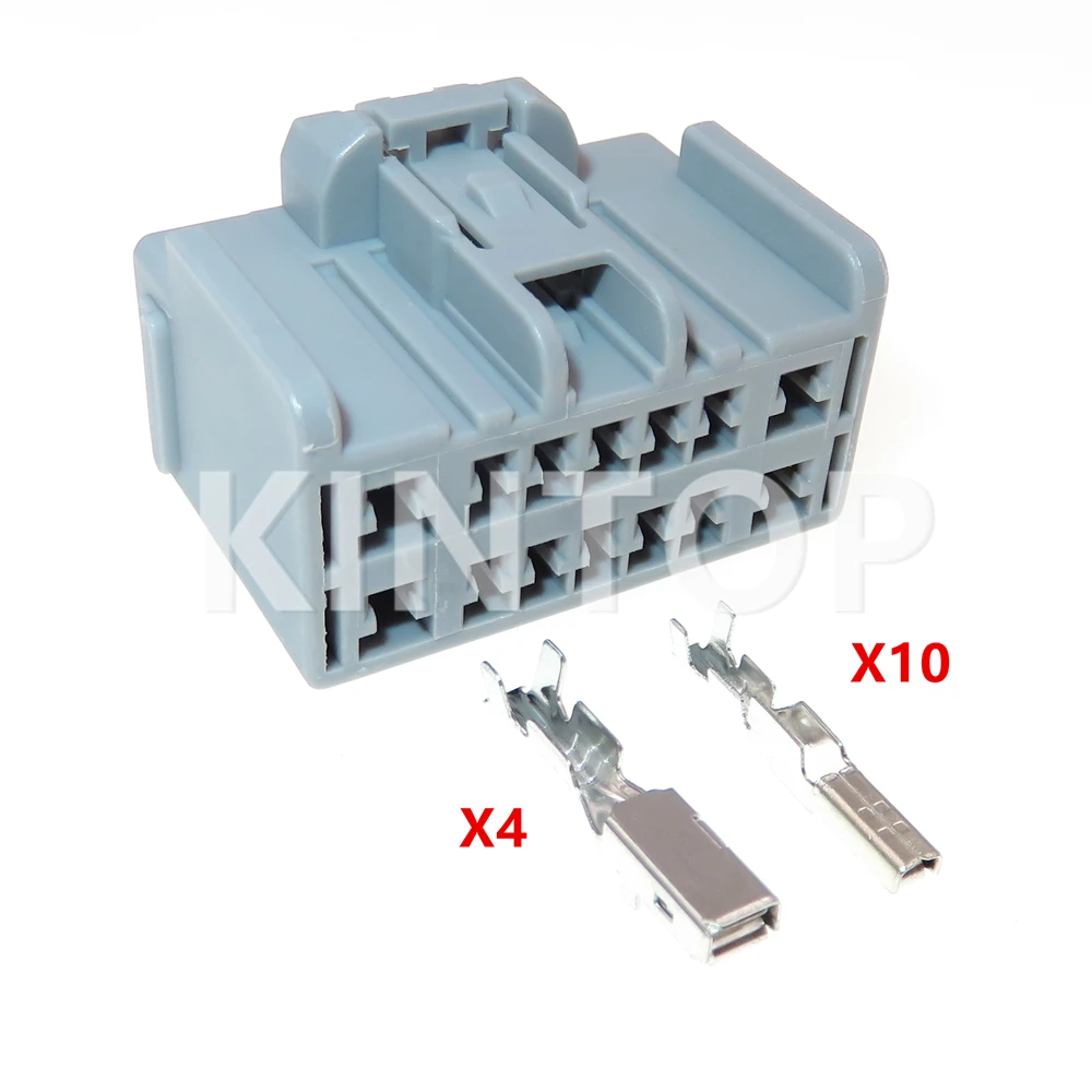 

1 компл., 14 контактов, автоматический электрический разъем, автомобильная розетка, Стыковочная розетка 7282-6447-40 7283-6447-40 для Chevrolet BUICK