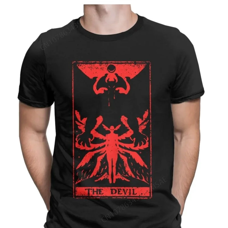 Мужская футболка Devil Tarot Debiruman Devilman Crybaby с японским аниме футболки в стиле