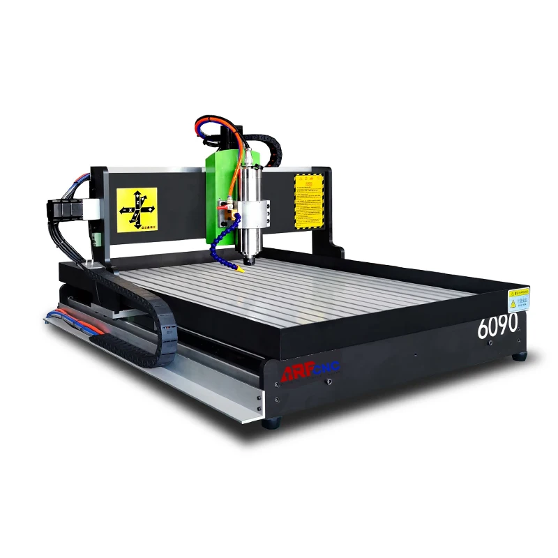 3/4 оси ЧПУ 6040 стальной Золотой Алюминиевый металлический гравировальный станок