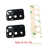 50pcs rear back camera glass lens with sticker for redmi note 10 5g 10x 10s note 9 8 pro 9c