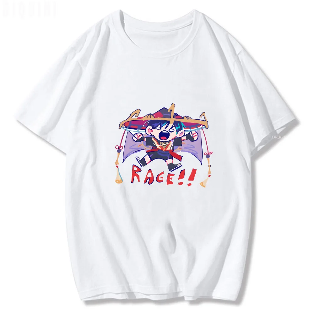 

Genshin Impact Scaramouche T Shirt Men Harajuku Graphic Aesthetic Kawaii Tartaglia Tshirts Unisex Funny Cartoon Cotton Clothes