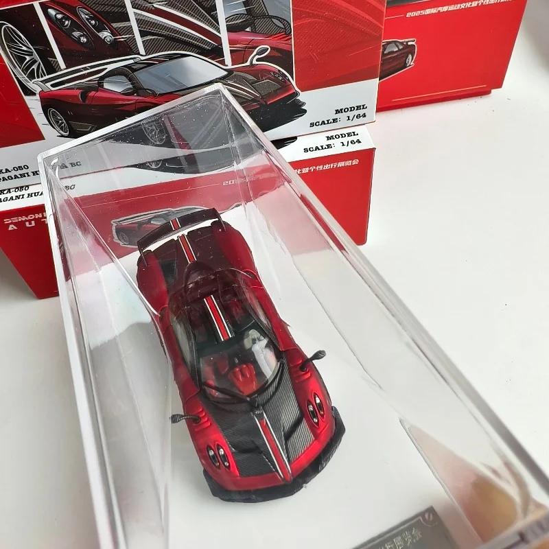Выставка Фошань на 2025 года, 1:64, миниатюрная модель моделирования из сплава Pagani huayra, коллекционный дисплей для взрослых, подлинный на складе (art.: 3920d2acb0e89) - 3920d2acb0e89