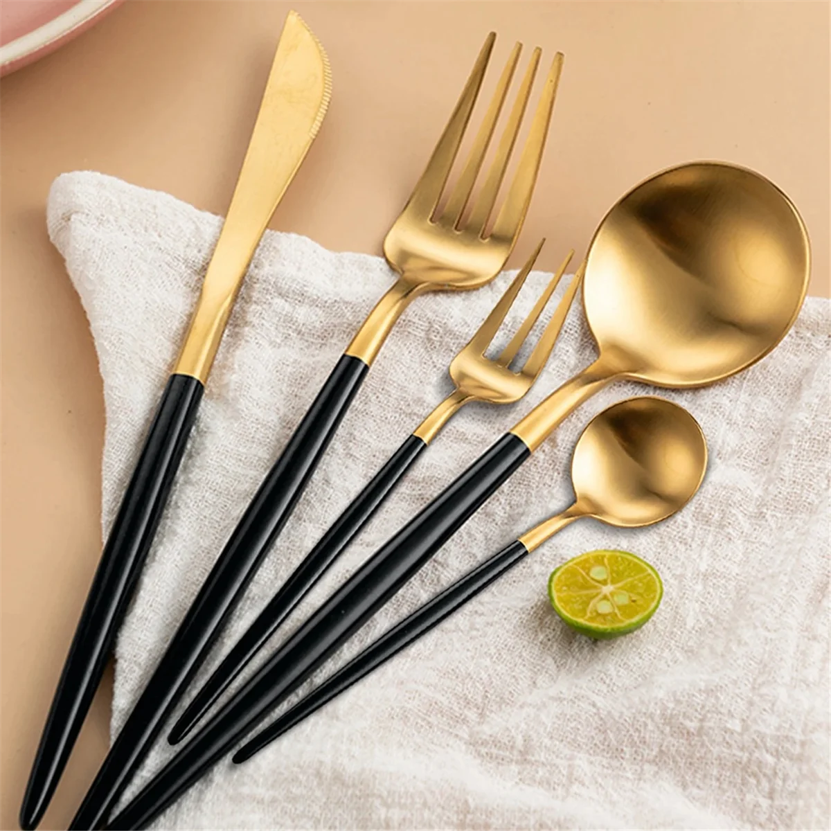 24 шт. вилка-ложка из нержавеющей стали