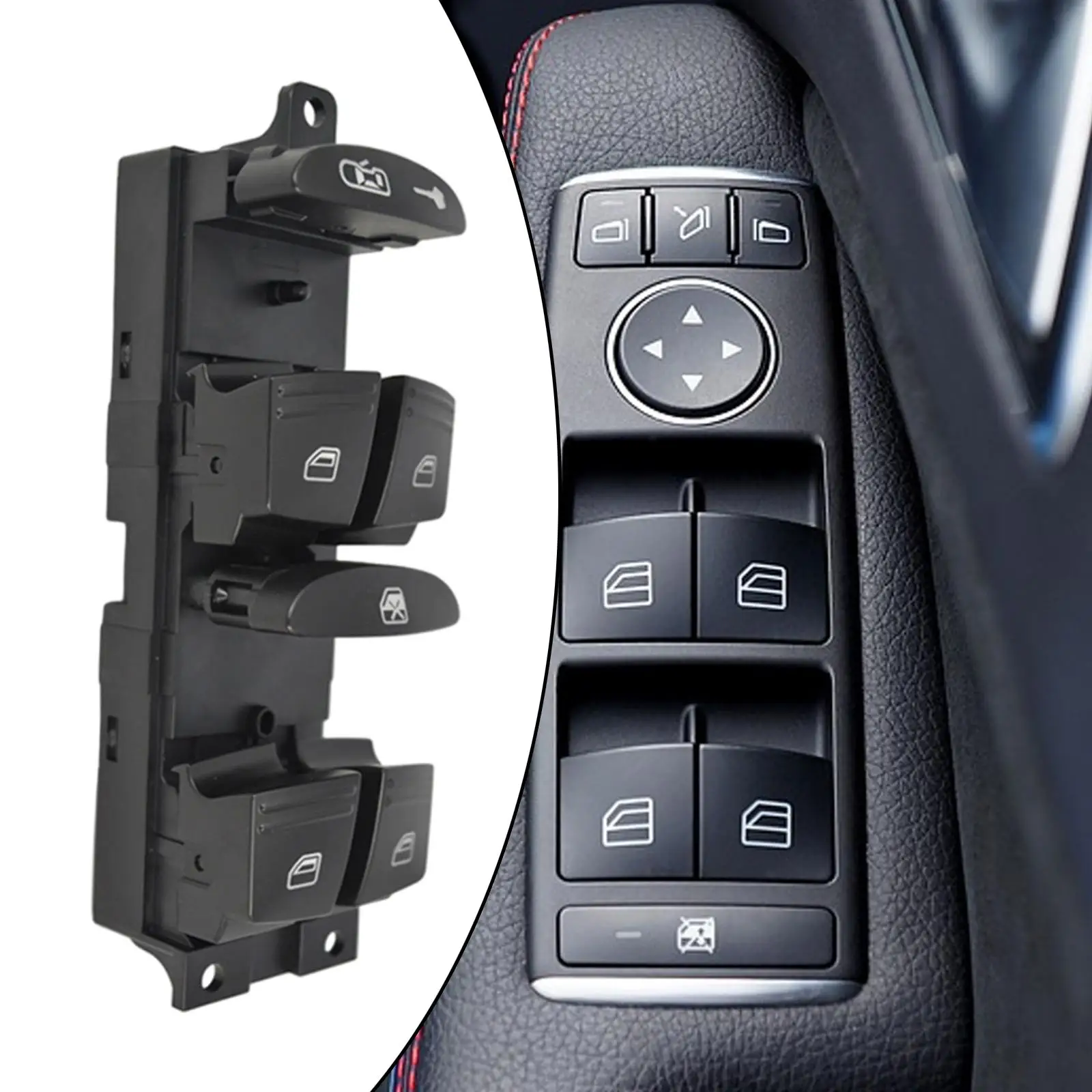 

Главный переключатель окна электропитания автомобиля подходит для фитингов Cayenne 9PA 2003-2010, профессиональные аксессуары