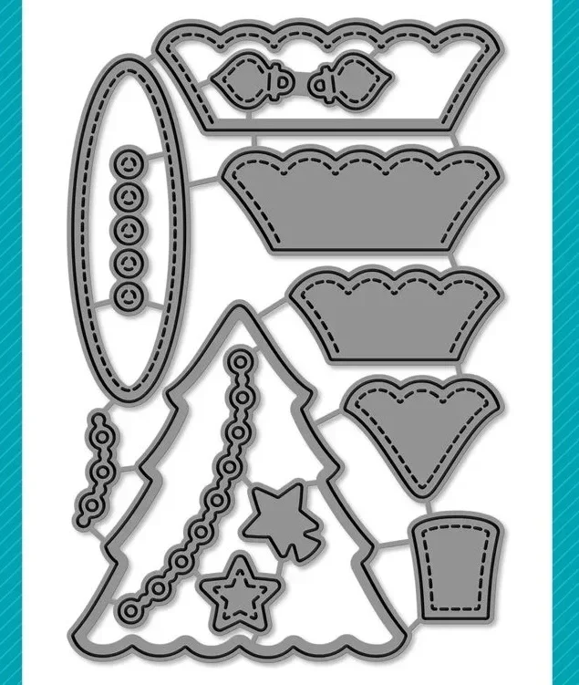Новинка 2024 металлическая высечка подходит для сезонных фотоальбомов сделай сам