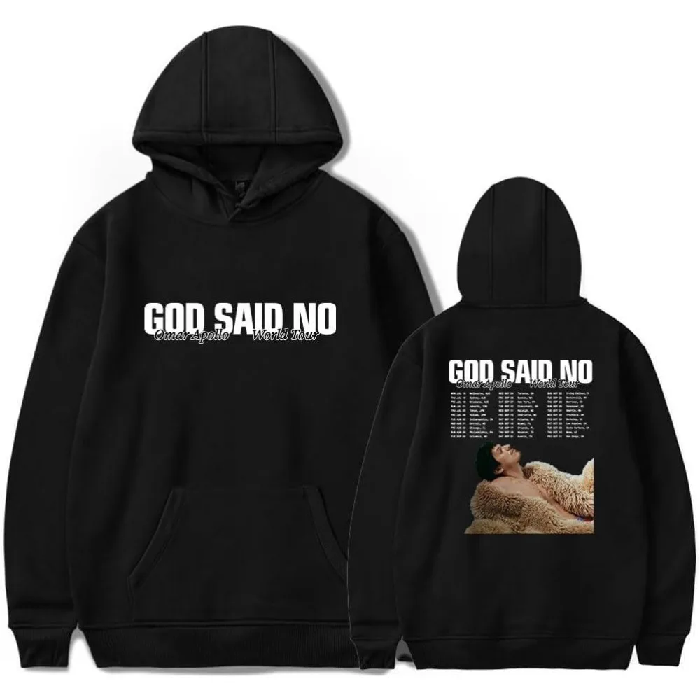 Худи с капюшоном унисекс, с надписью «God Said No Tour», 2024 (art.: 3920c8aad417e) - 3920c8aad417e