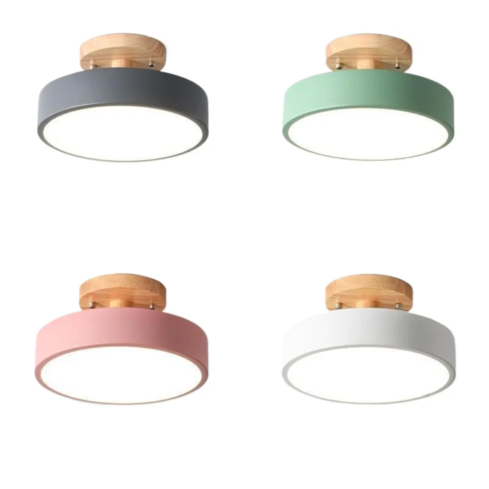 Трехцветный потолочный светильник для коридора Оригинальная лампа в