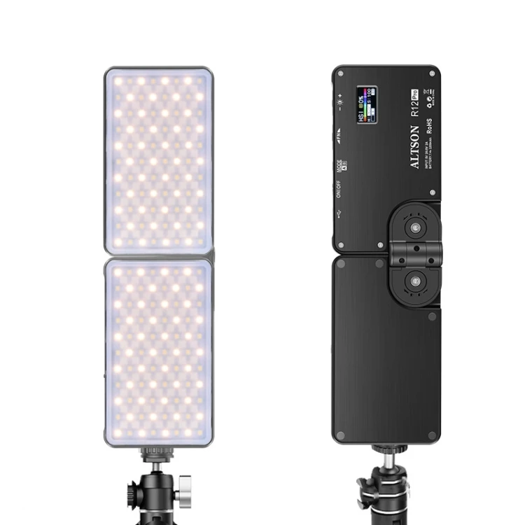 

Drop shipping ALTSON R12 Pro 316 LEDs 20W 2600-12000K Foldable RGB Fill Light Photography Light