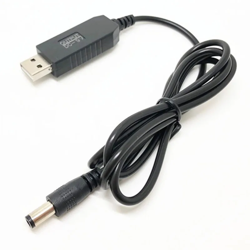 

Кабель-переходник с USB на 9 В/12 В постоянного тока, 2,1x5,5 мм