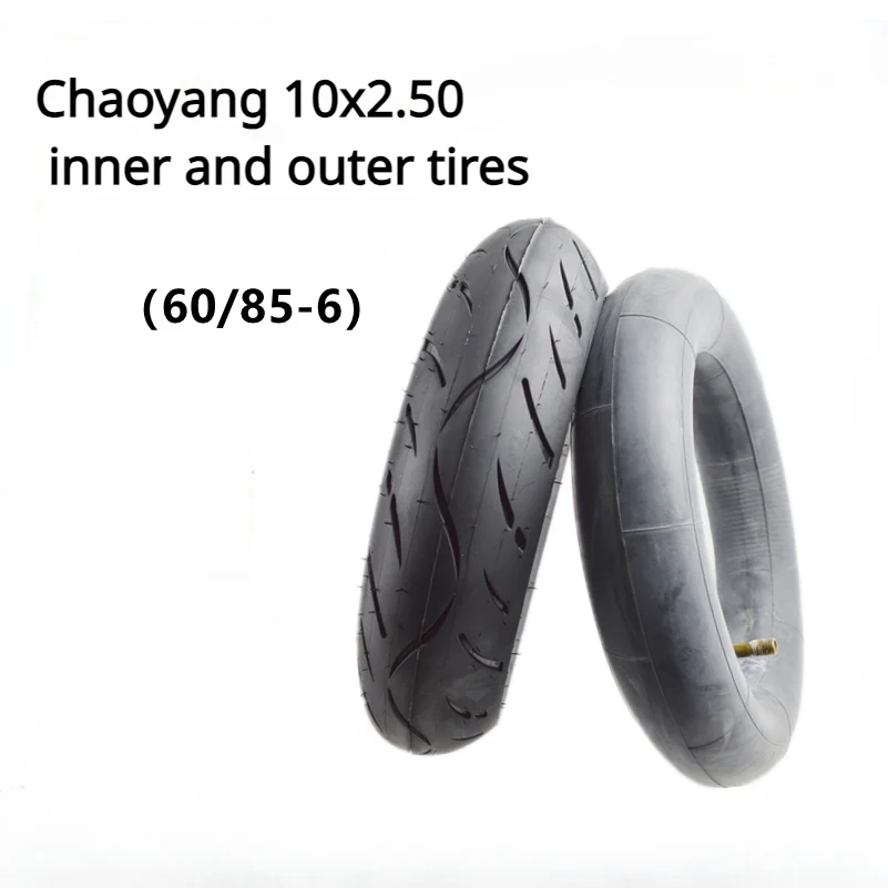 

Шины для электроскутера Chaoyang 10x2,50 (60/85-6), внешние и внутренние шины для скутера 10x2,50