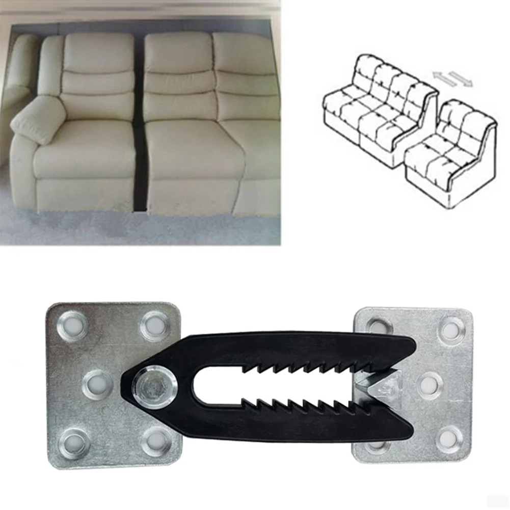 

Sectional Furniture Sofa Connector Couch Joint Snap Hardware Alligator Clip Link Home Furniture Combination Buckle Hardware