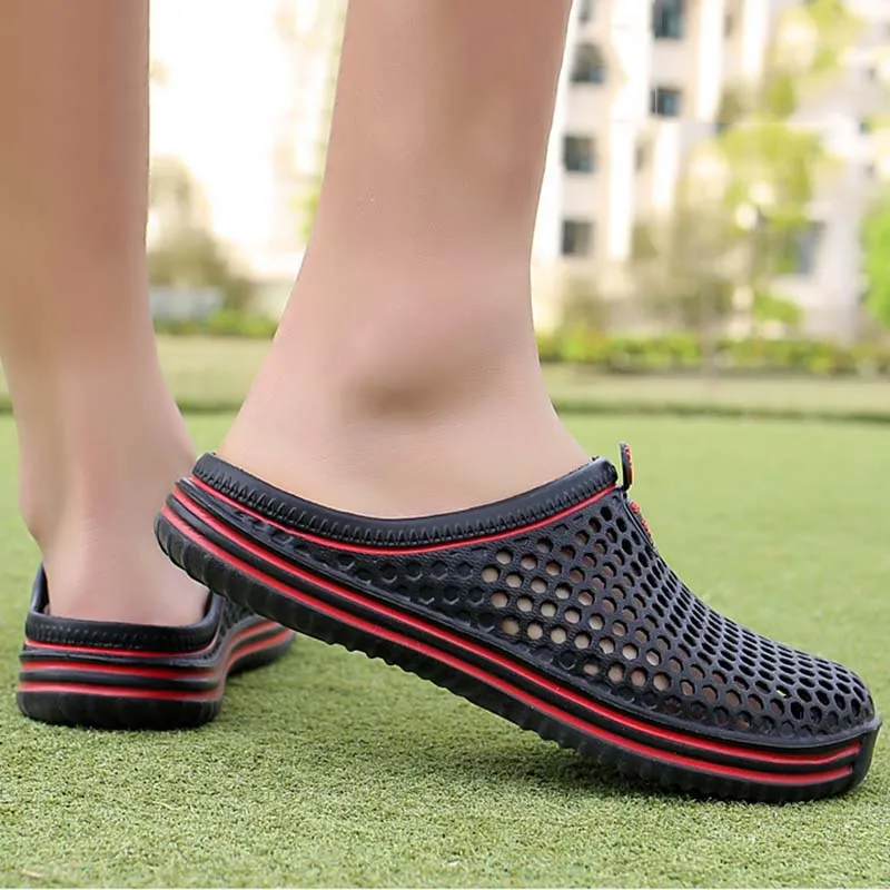 

New Women's Sandals Summer 2023 Breathable Fashion Non-Slip Open Toe Womens Sandals Soft Slip On Shoes For Women Footwear Female