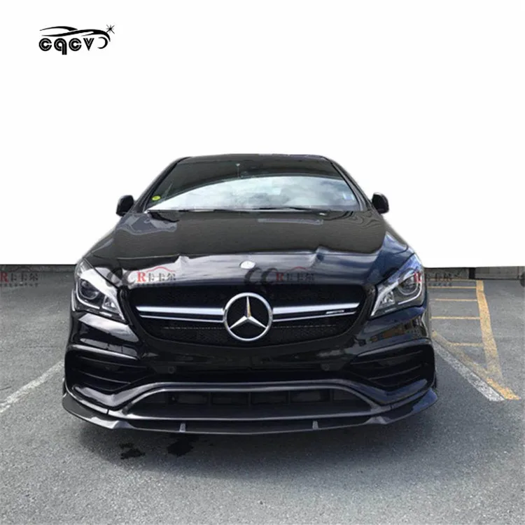 Tiges tiges Carbonfaser-Bodykit для Mercedes Benz CLA klclaase 45 A &amp mg Vorder lippe Hinter Seitens ch weller und шины