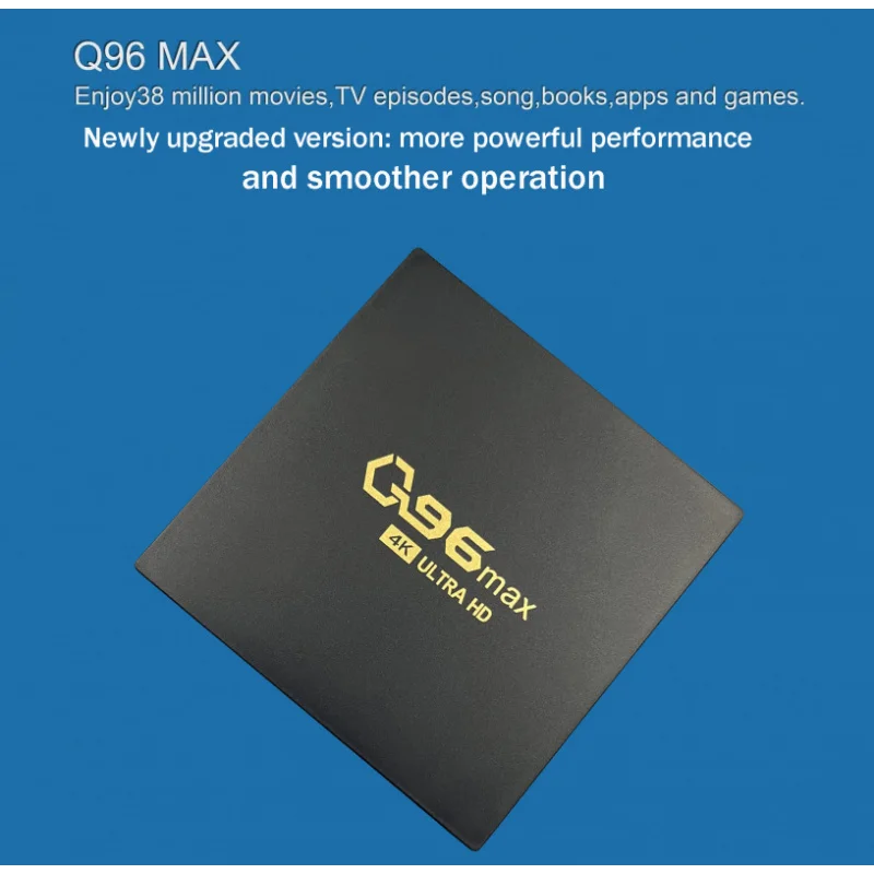 Фото ТВ-бокс Q96 Max Android 14, умный домашний кинотеатр, 8 ГБ, 128 ГБ, Allwinner H313, четырехъядерный, HD HDR10+, 4K медиаплеер, 4G Wi-Fi, IPTV спорт №4
