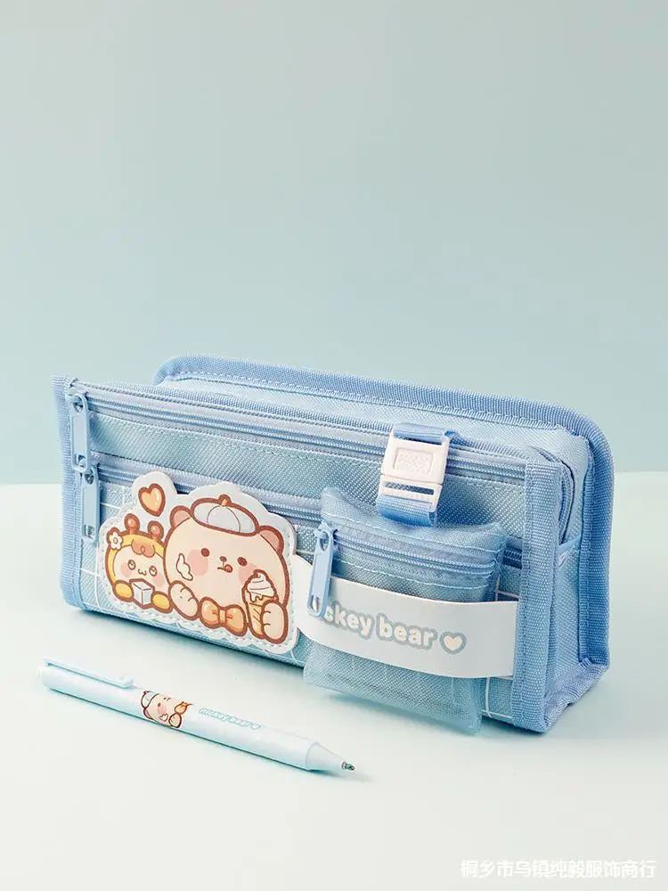 

Маленькая сумка для ручек Mochi, вместительная сумка для ручек для девочек, новая модель 2022, в стиле Ins, японской начальной школы для девочек