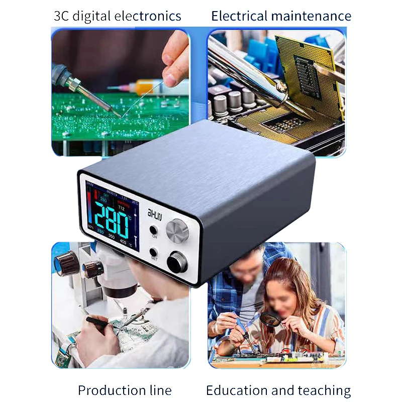 Фото Горячая продажа интеллектуальной паяльной станции AIXUN T3B-115 №2