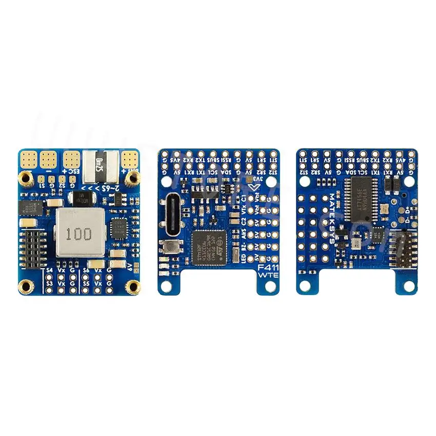 Полетный контроллер Matek F411-WTE с OSD/гоночный FPV Квадрокоптер для гоночной Дорожной
