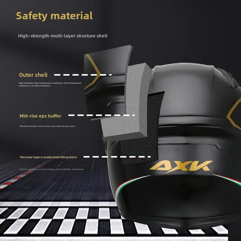Зимний теплый мужской электрический мотоциклетный шлем анфас защитный (домашний