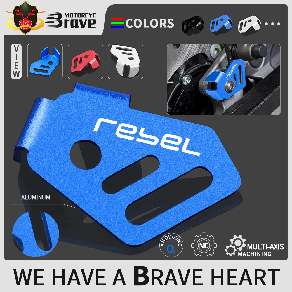 

For HONDA Honda CMX300 CMX500 CMX250 REBEL500 REBEL300 Front ABS Sensor Cover Protector CMX REBEL 300 500 250