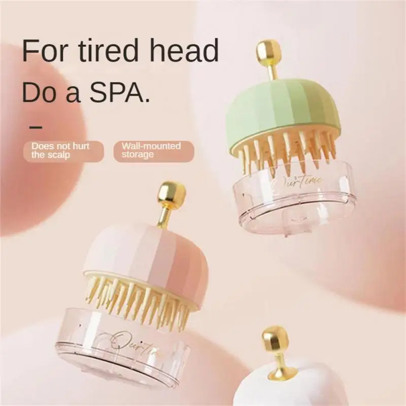 

Care Tool Shampoo Massage Comb Scalp Antipruritic Head Body Scalp Massage Scalp Massager Silicone Wall Hanging Bathing Supplies