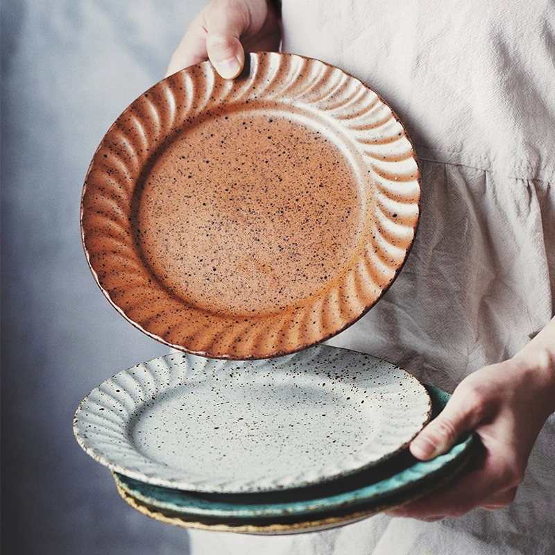 

1PC European Style Ceramic Oval Fish Dinner Long Deep Sushi Dessert Plate Dishes Tableware Dinner Plate Sets