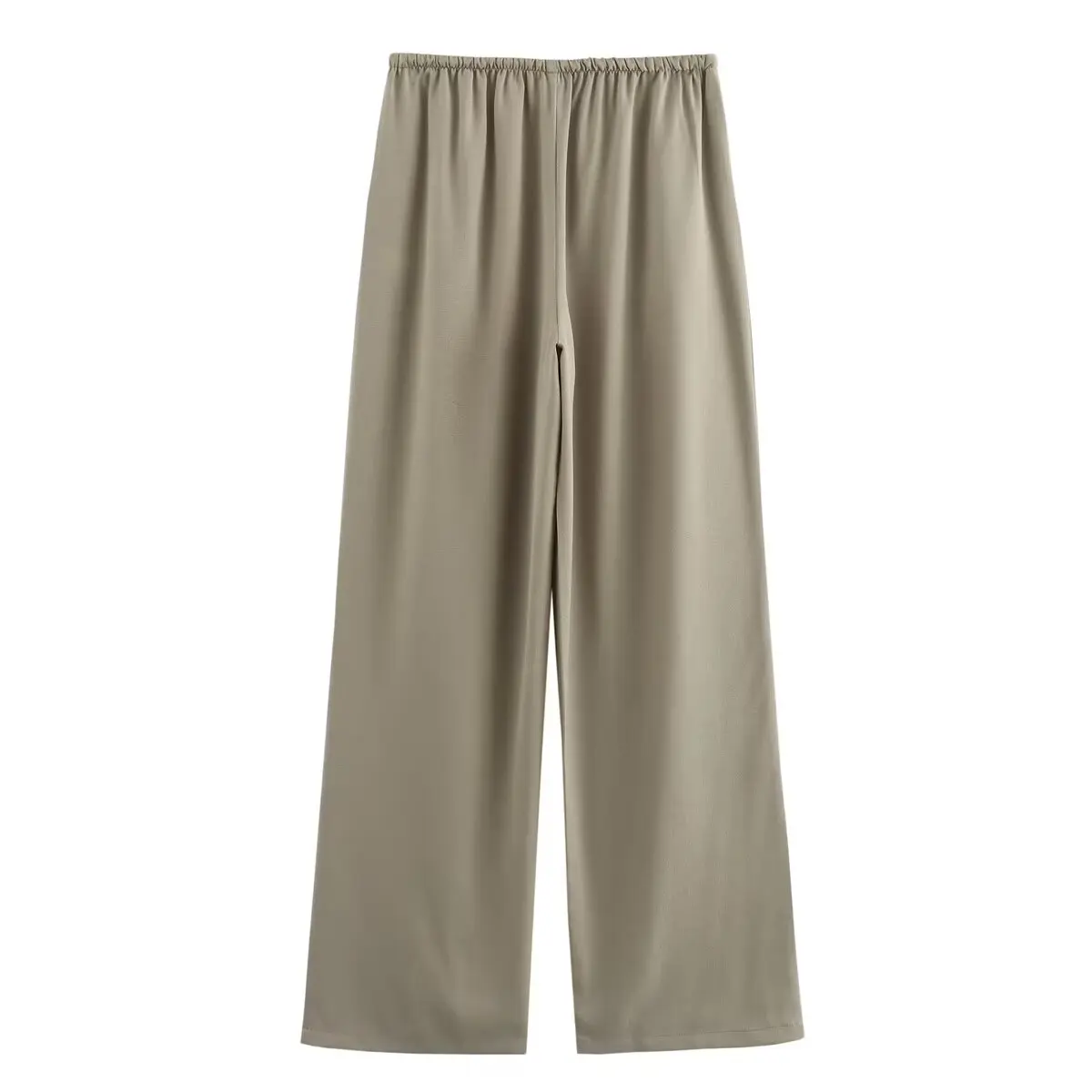 Брючные костюмы TRAF ZR для женщин льняные с комбинированными штанами элегантный