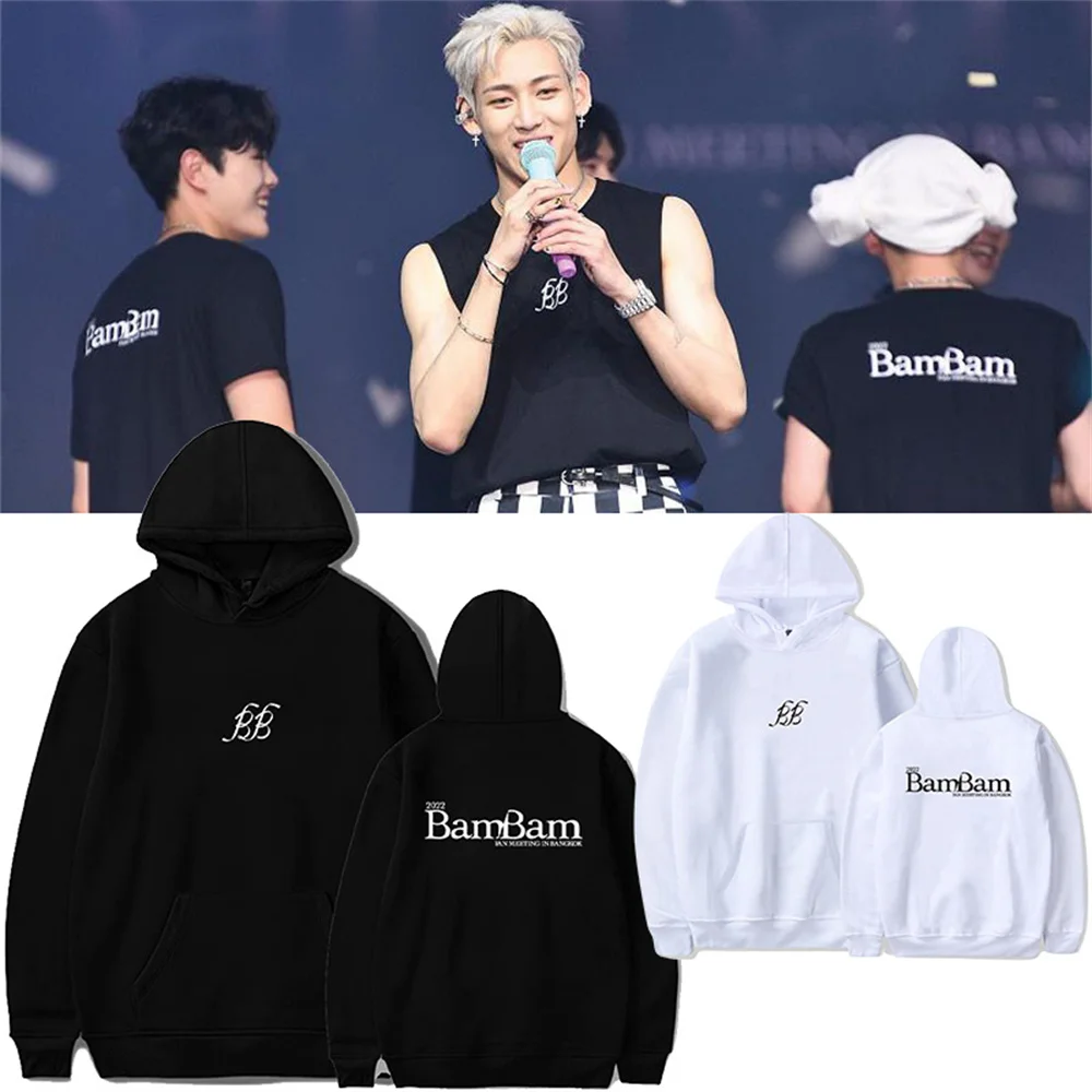 

GOT7 Hoodies BamBam 2022FM Hoodie Sweatshirt Long Sleeve Men Women Hoodies