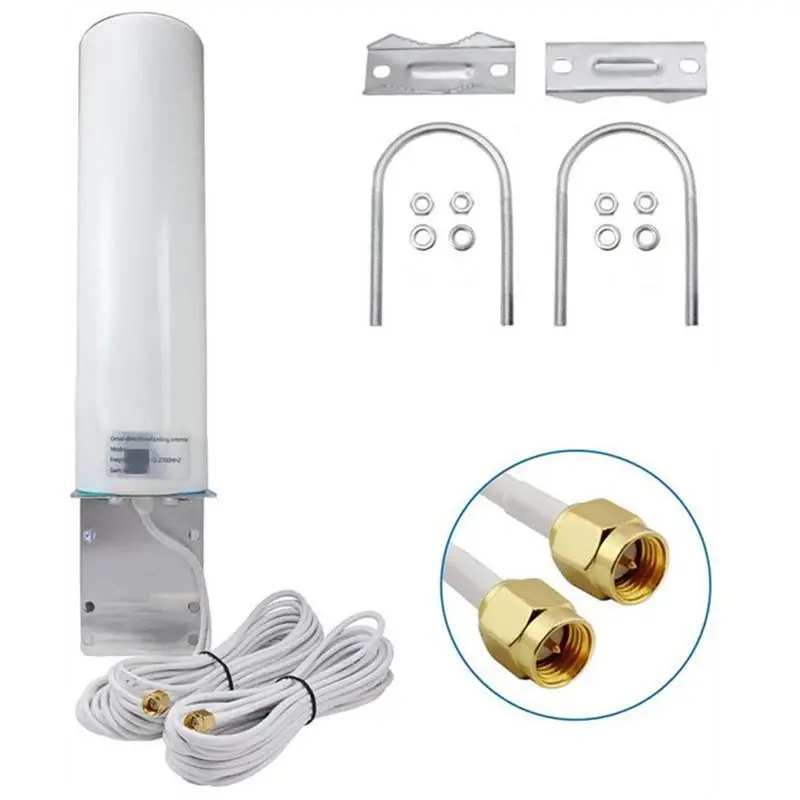 Уличная антенна 3g 4g 698-2700 МГц 28DBi с N-образным штекером для GSMCDMADCSWCDMA повторитель