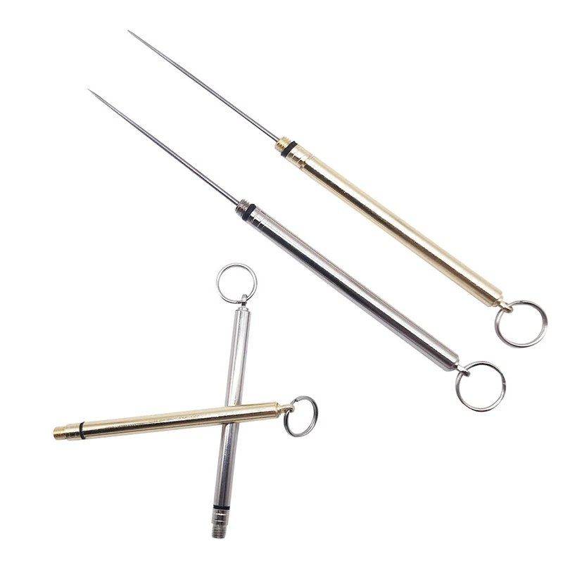 

Reusable Toothpick with Waterproof Stainless Steel Toothpick Box Mini Toothpick Titanium Pocket Toothpick Holder