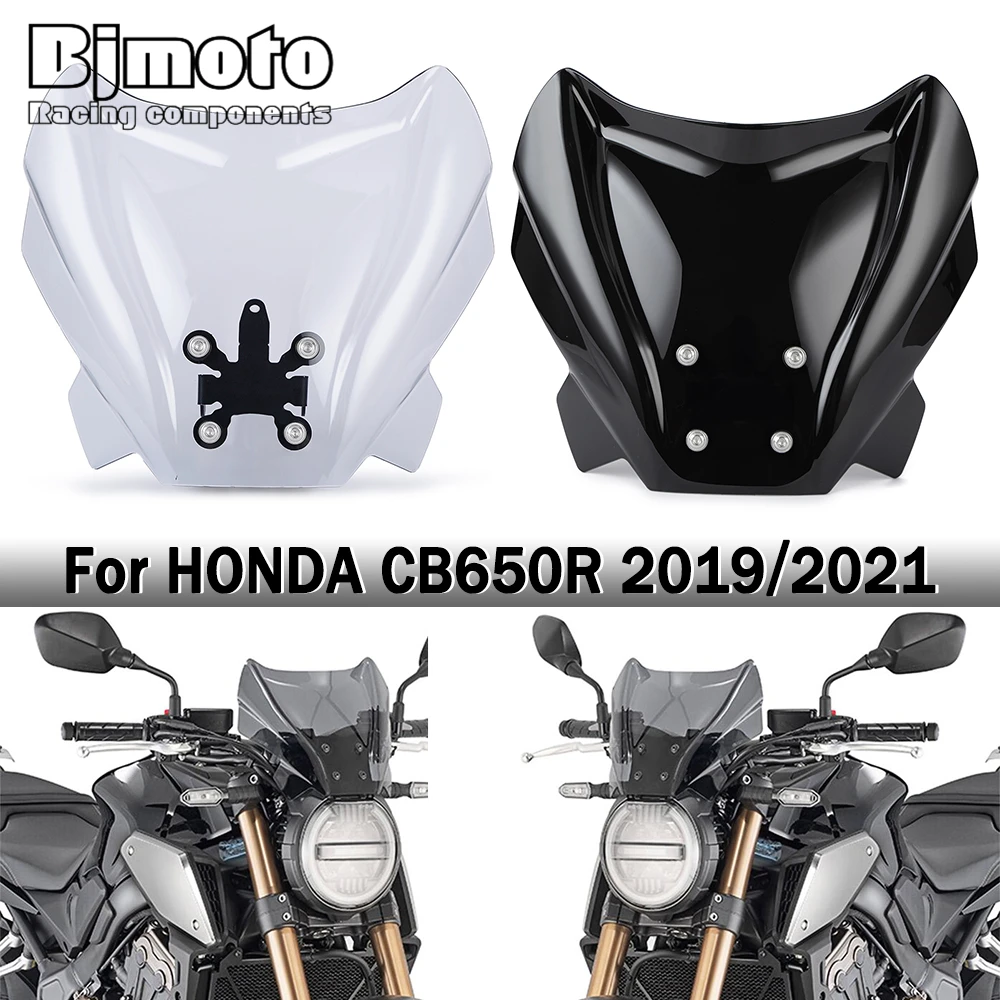 

Ветровое стекло для мотоцикла Honda CB650R CB1000R 2019- 2021 20 CB 650R CB 650 R ветровой экран передний экран ветрозащитные аксессуары