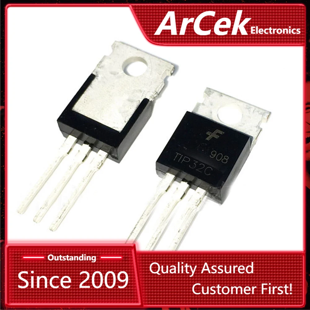 

1pcs/lot TIP31 TIP31C TIP32 TIP32C TO-220 100V 3A 40W In Stock
