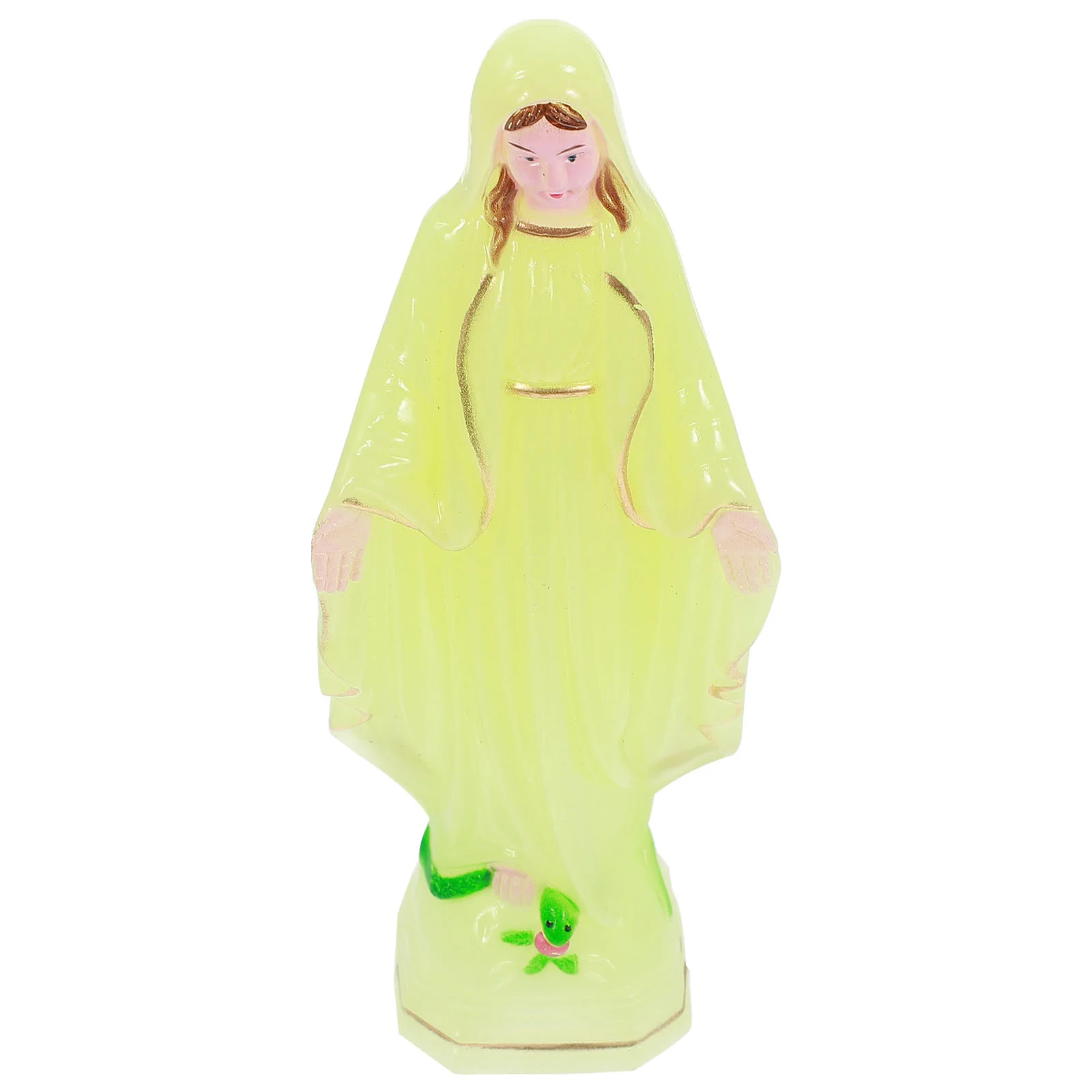 

Our Lady God Ornament Catholicism Church Decoration Religious Style Adornment Plastic Craft