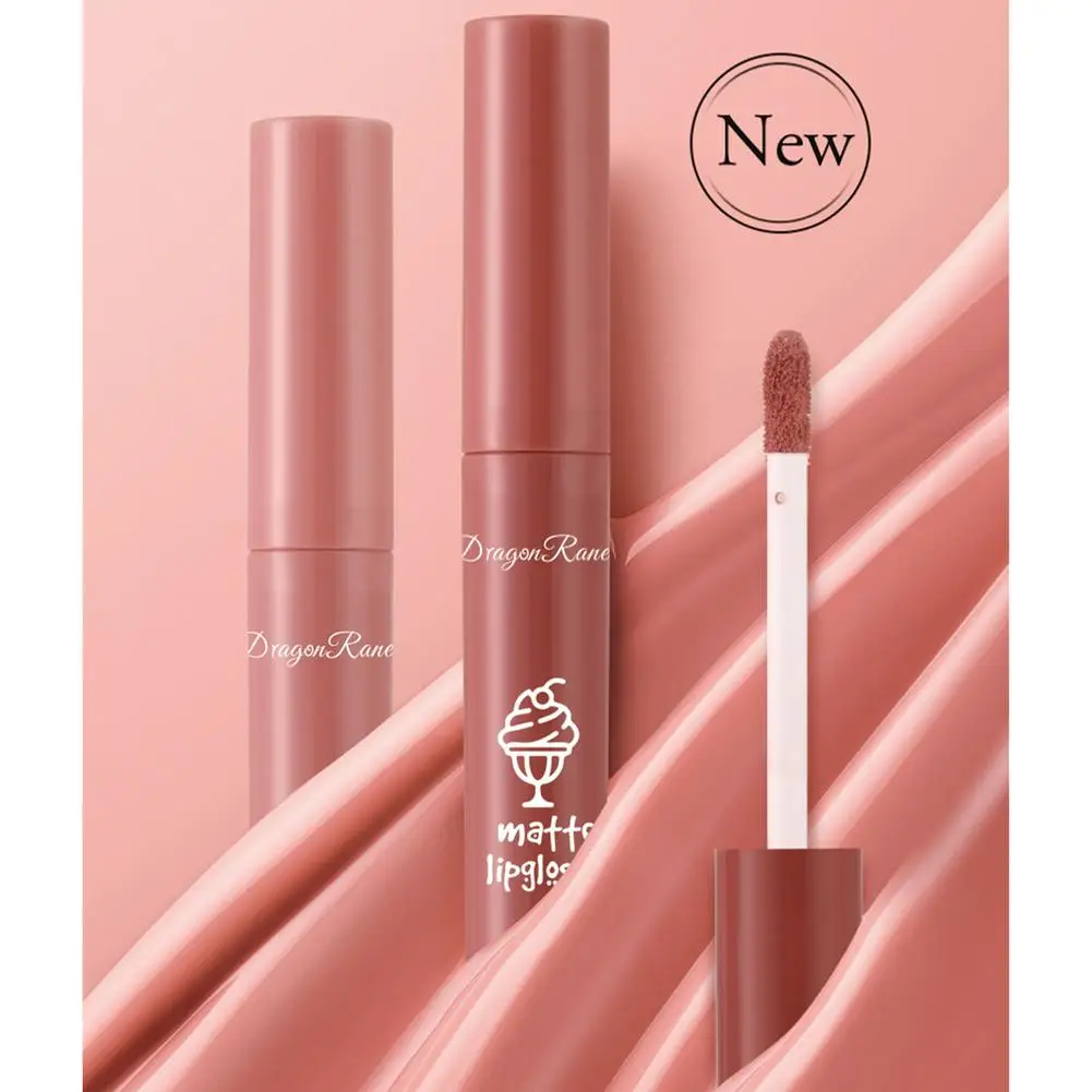 

6pcs Matte Liquid Lipstick Makeup Set Long-lasting Non-stick Cup Non-fading Lip Glaze Cute Lip Gloss