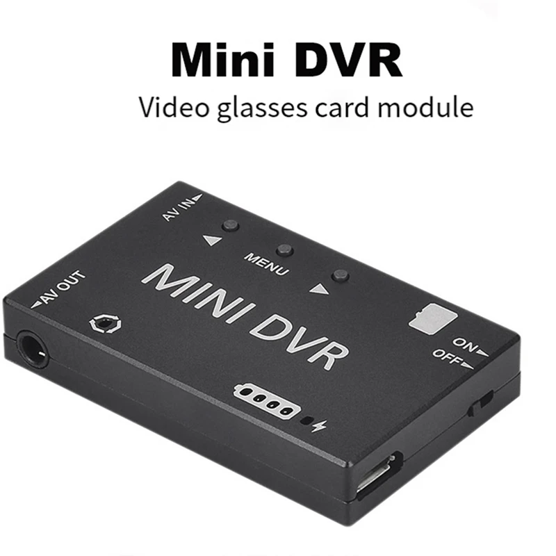 Мини-FPV DVR видео-аудио рекордер NTSC/PAL встроенный аккумулятор 3 7 В 400 мАч для FPV RC