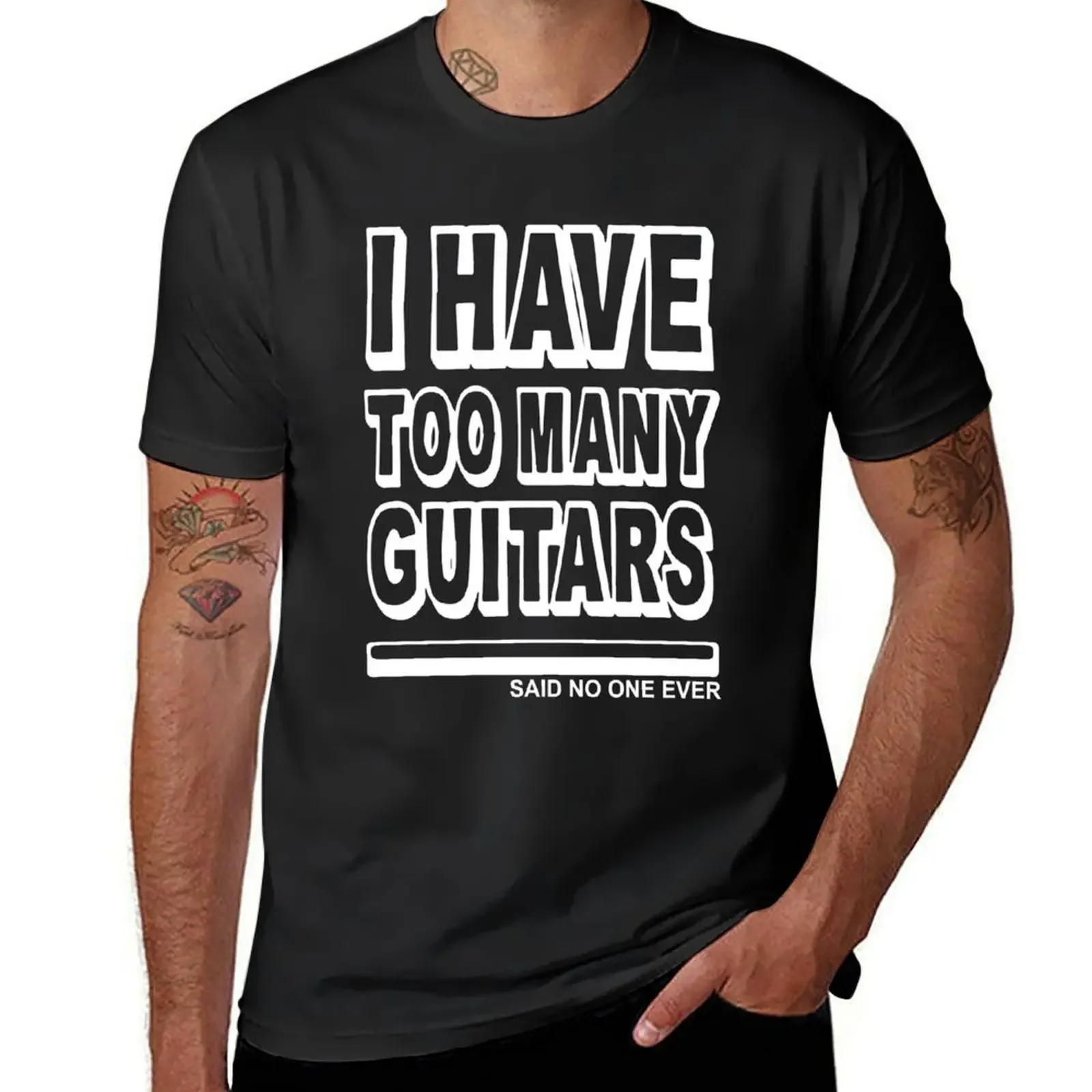 I Have Too Many Guitars Said No One Ever American Les Paul Strat Tele Guitar музыкальная футболка для мальчика