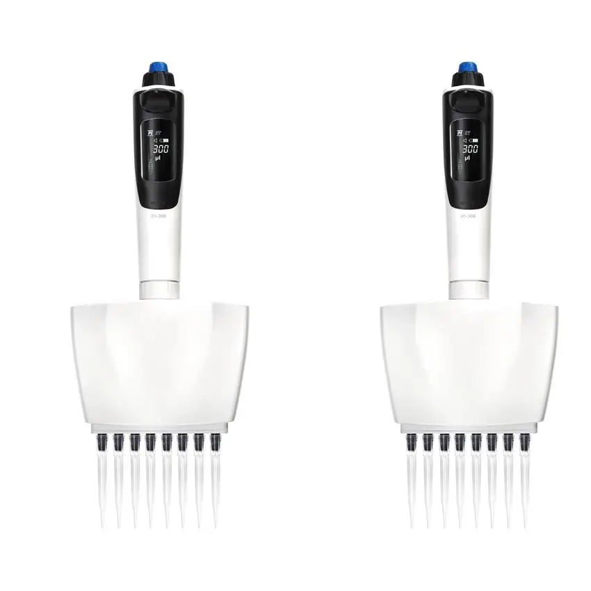 dPette+ 8-канальная электронная пипетка Цифровая для смешивания Трубопроводка