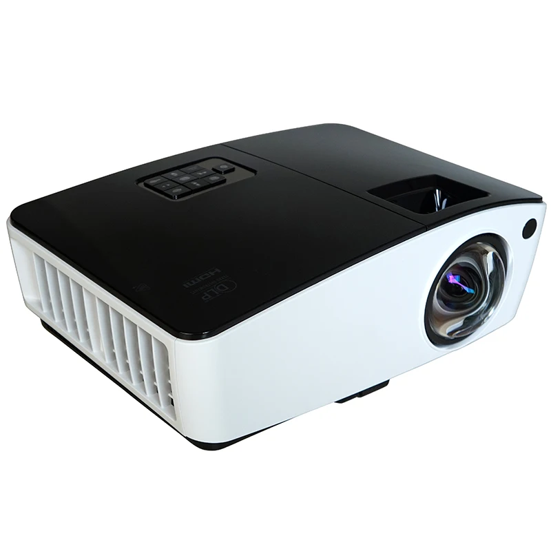

vs-276 DLP 5000 lumen ultrashort projection projector is used to design 3D hologram projector for business education engineering