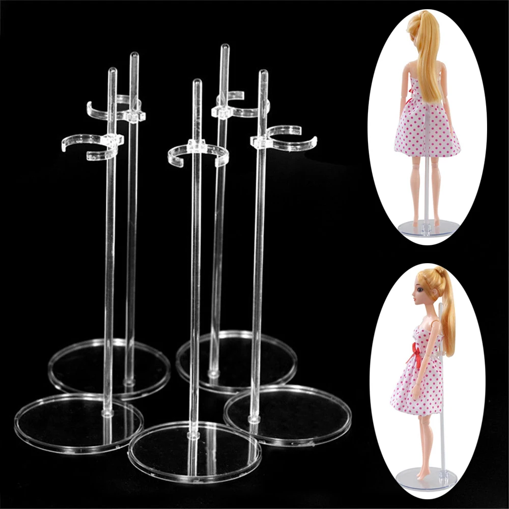 Основание для куколки-игрушки 1Pcs Doll Fixed Base Plaything Stent для куколек 1/6, стоящих, детских игрушек, подставка для фигурного держателя дисплея из пластика, полезная модель.
