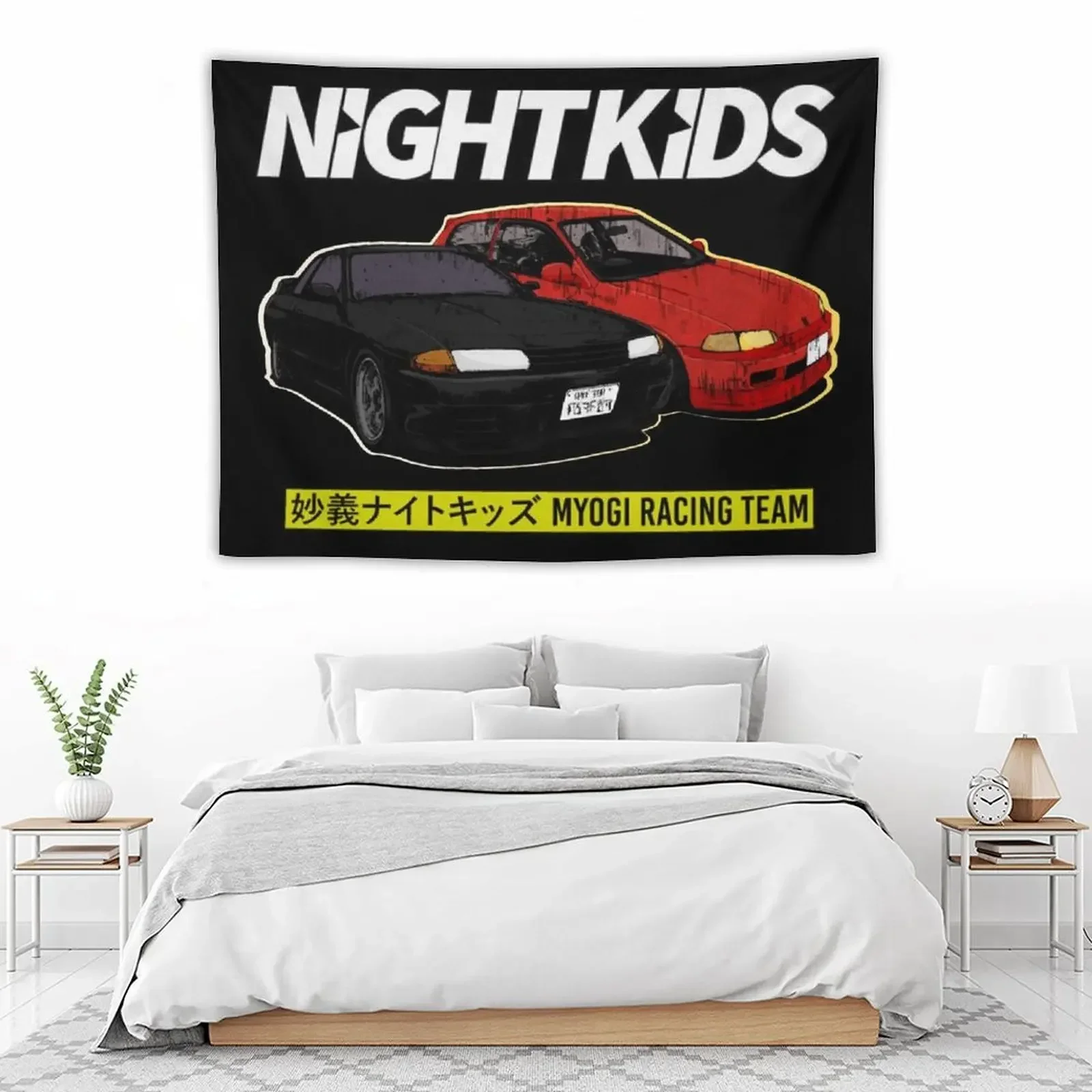 Оригинальный D - Night детский гобелен с принтом украшения для стен подвесные грибы