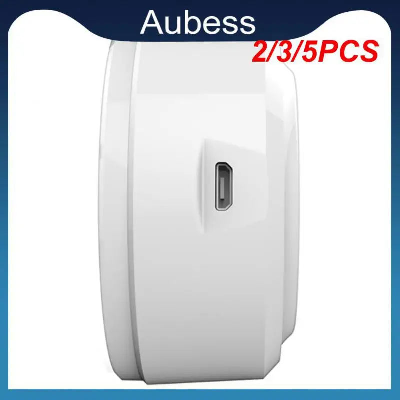 

2/3/5PCS 40m Sound Light Sensor Indoor Siren 2 In 1 Sensor Zigbee Built-in Siren Alarm 90db Tuya Smart Usb Smart Home