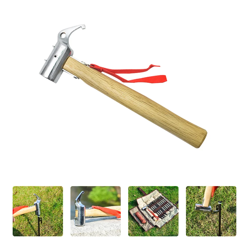 

Multi-Function Outdoor Camping Hammer Hiking Stake Remove Tent Hammers