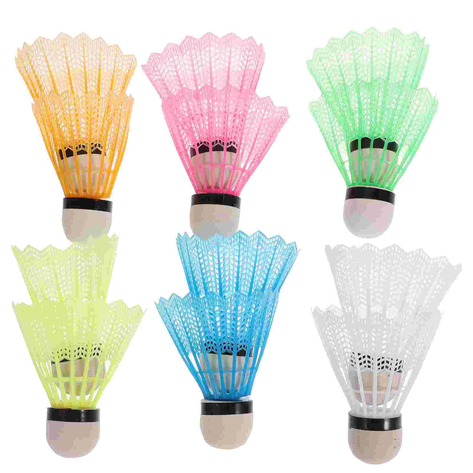 

Badminton Shuttlecocks Shuttlecock Training Plastic Shuttle Nylon Sports Cork Indoor Set Hight Outdoor Air Exercise Students