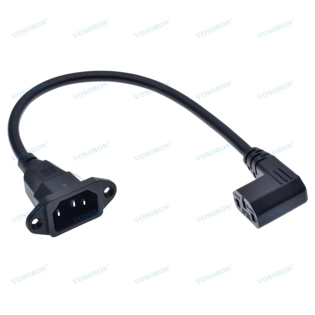 

VOSORON Удлинитель IEC320 C14 - C13 черный 30 см