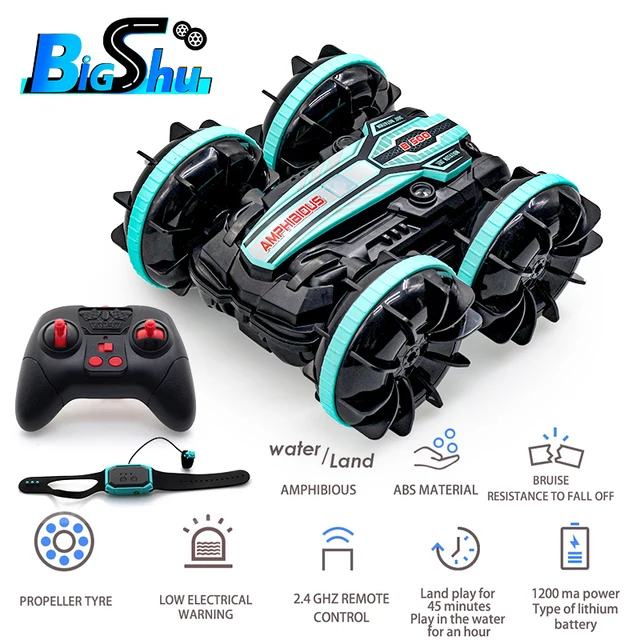 Amphibious RC Car Remote Control Stunt Car Vehicle Double-sided Flip Driving Drift Rc Cars Outdoor Toys for Boys Children's Gift 6