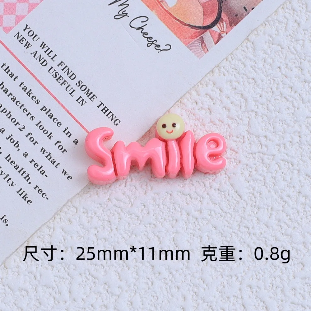 3 шт./лот милые Радужные счастливые облака смоляные подвески для изготовления