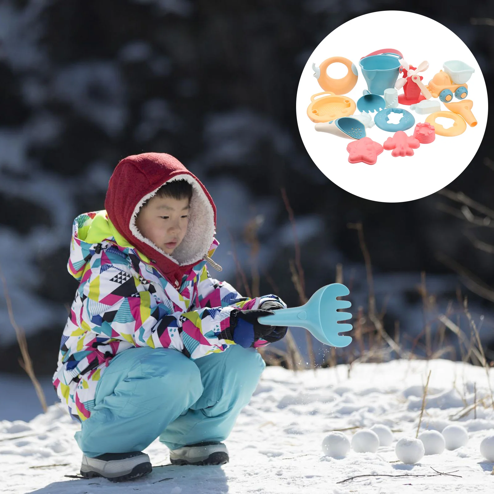 

1 set of Children Beach Toys Kids Play Water Toys Funny Educational Playthings