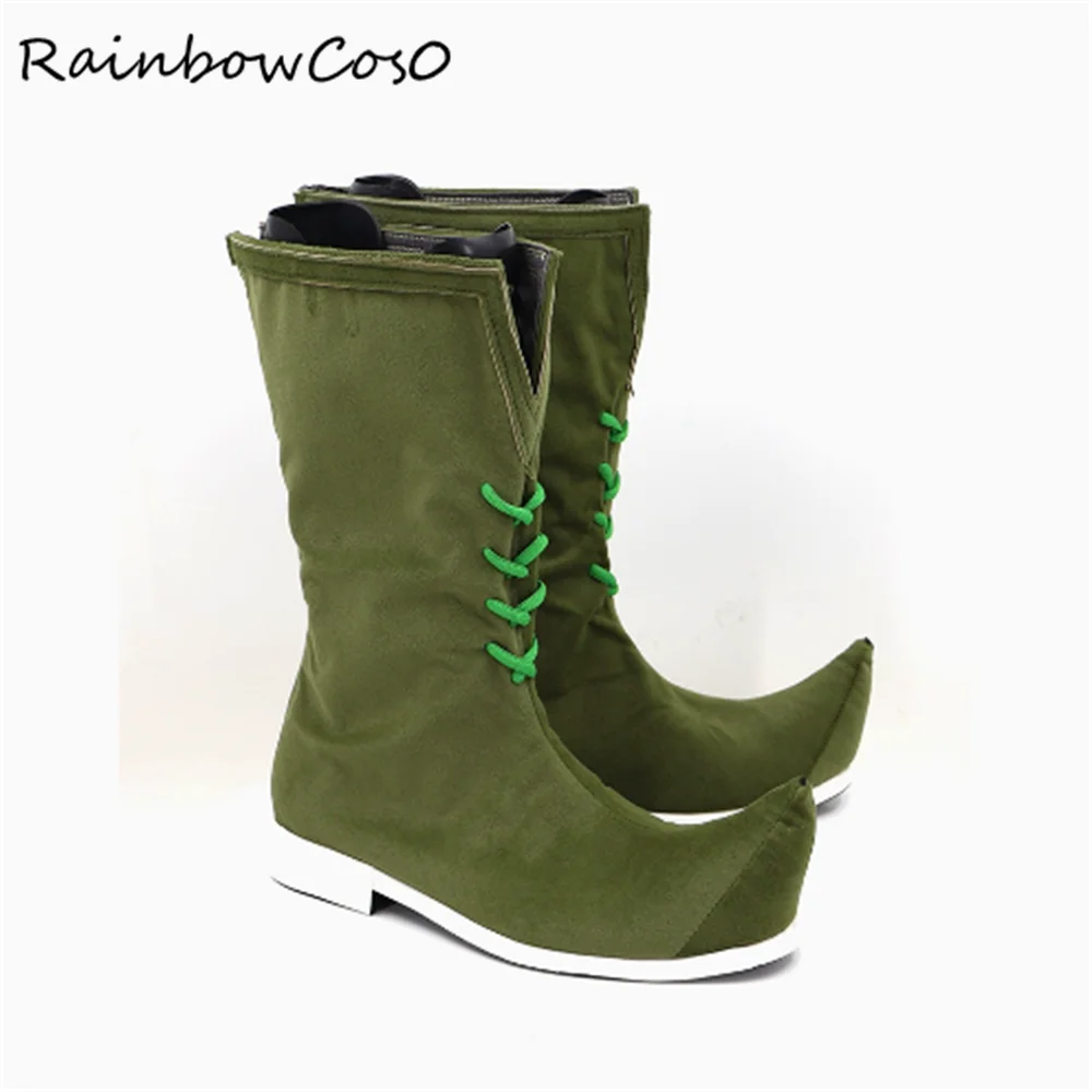 Обувь для косплея черного клевера Finral Roulacase сапоги аниме Хэллоуин RainbowCos0 W4290