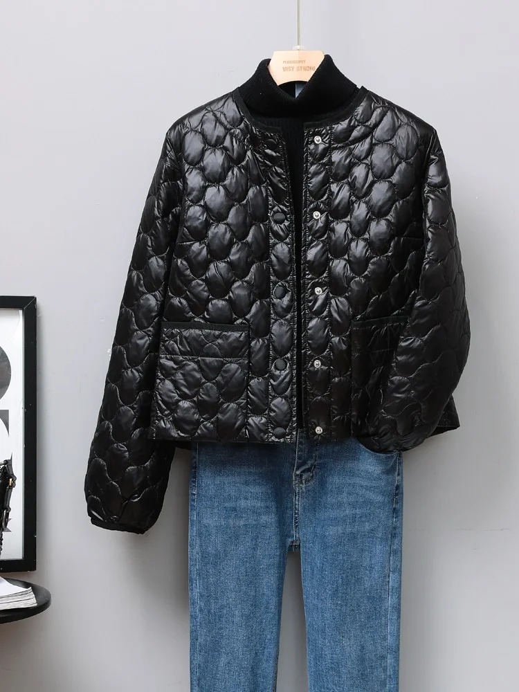 New Women Casual Style Down Jacket White Duck Down Jackets Spring Autumn Coats And Parkas Female Outwear