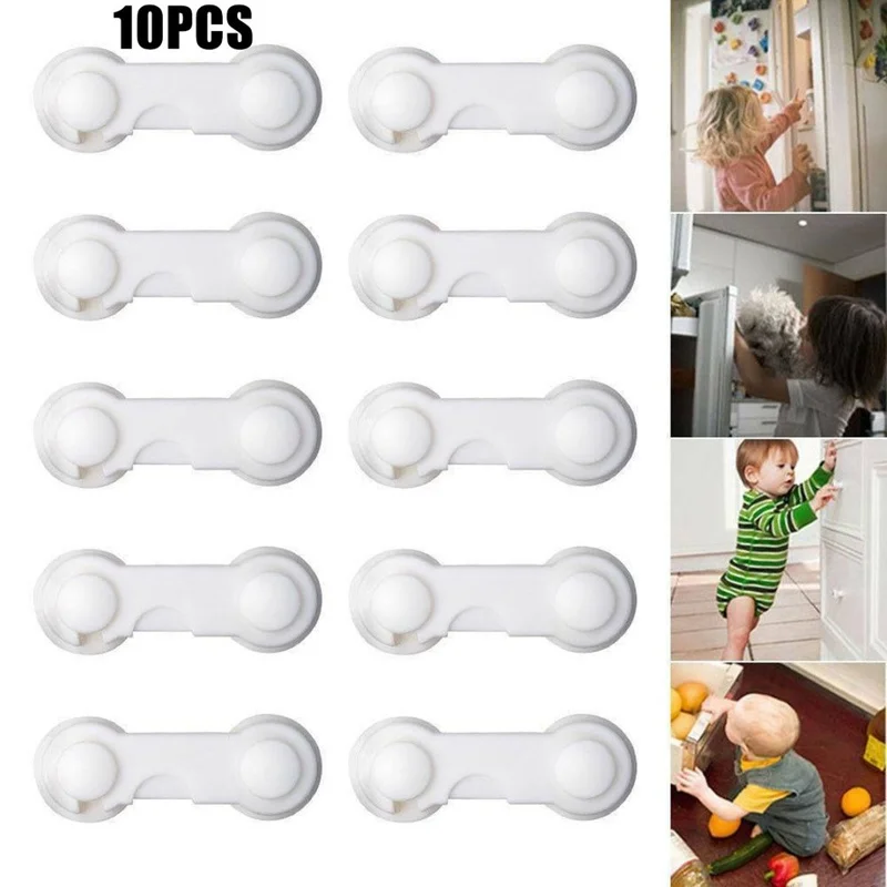 10/6/3pcs Children Security Protector Baby Care Multi-function Child Baby Safety Lock Cupboard Cabinet Door Drawer Safety Locks