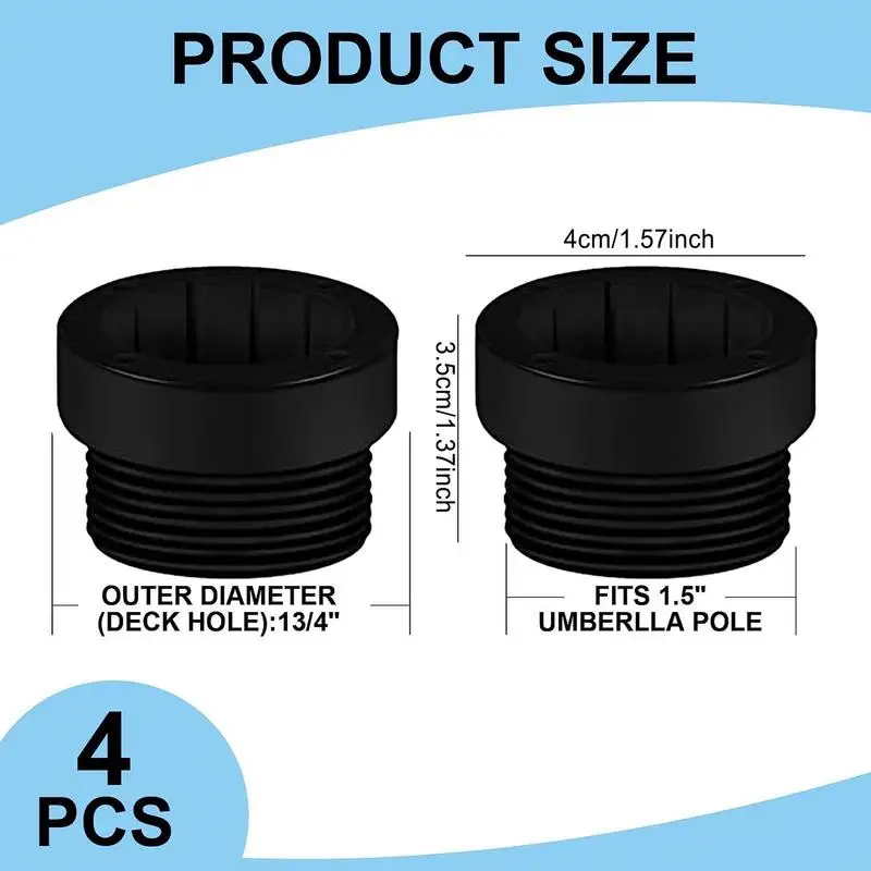 Рисунок 6 - Адаптер для резьбы зонт для бассейна 4 шт
